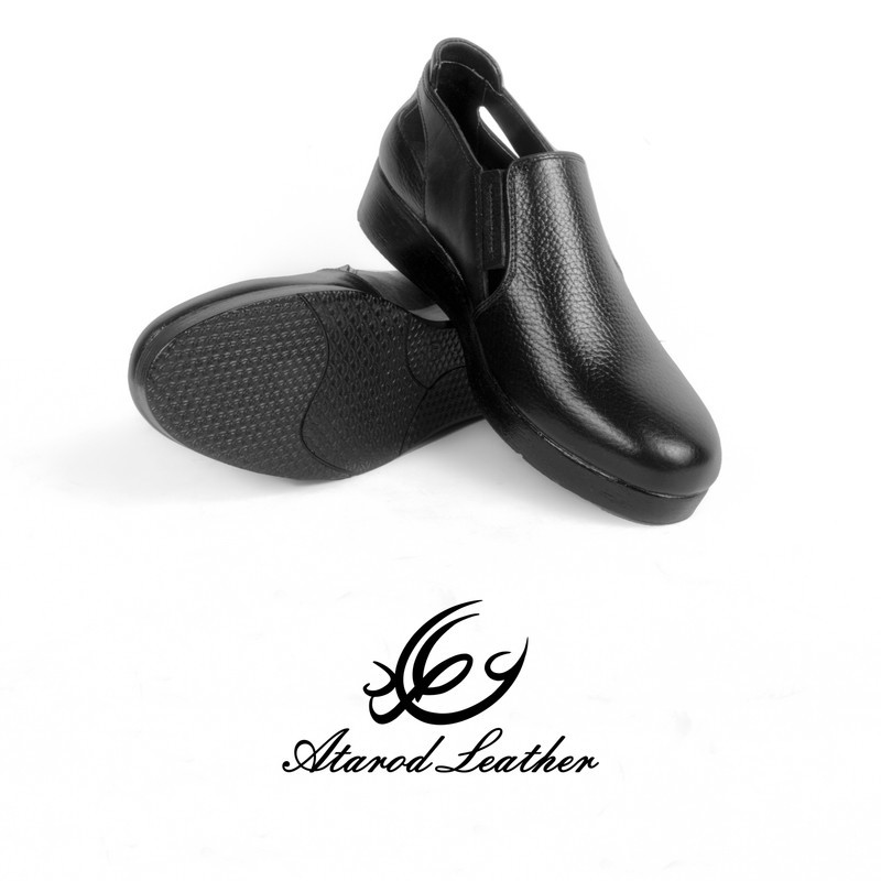 کفش طبی زنانه چرم عطارد مدل چرم طبیعی کد SH156