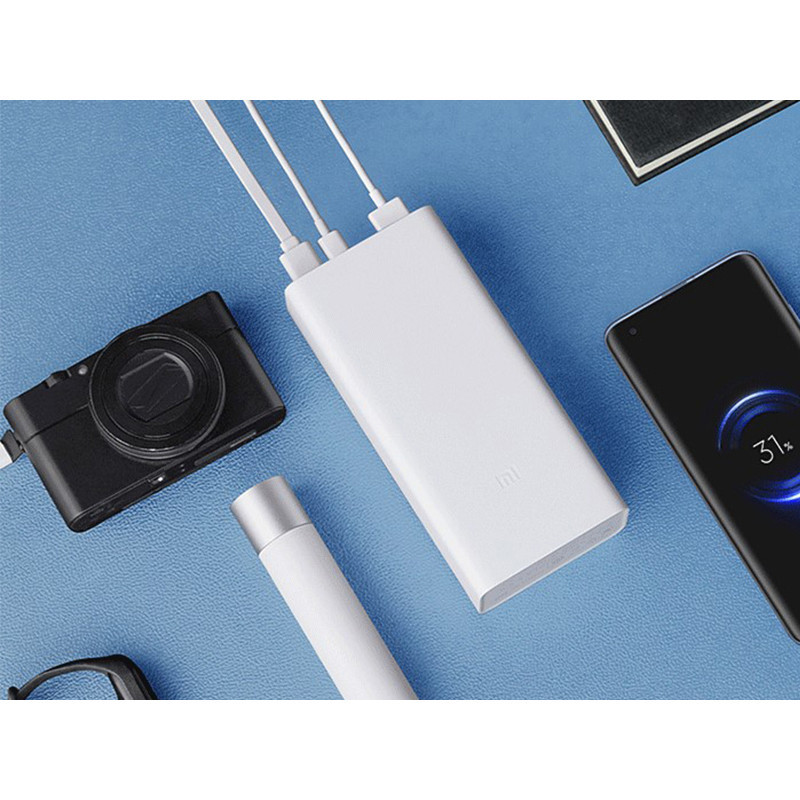 پاوربانک 18 وات شیائومی مدل Mi PB3018ZM ظرفیت 30000 میلی آمپر ساعت