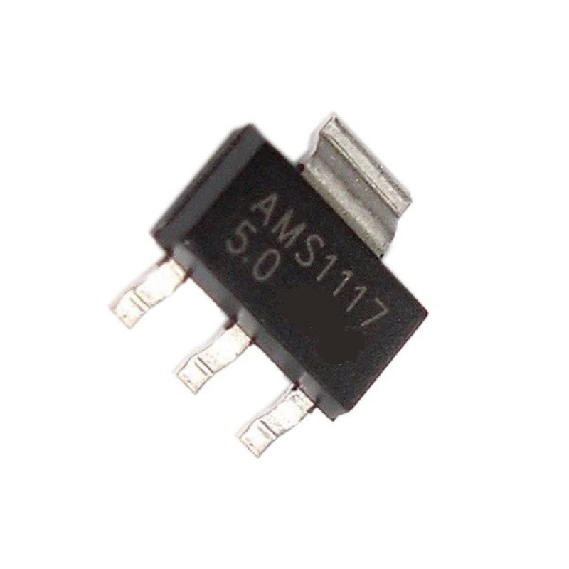 آی سی رگولاتور مدل AMS1117-5V بسته 5 عددی