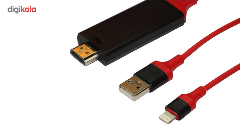 کابل تبدیل لایتنینگ به HDMI مخصوص تبلت و گوشی های اپل