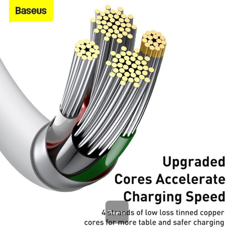 کابل تبدیل USB به لایتنینگ باسئوس مدل CALYS-A01 طول 1.5 متر