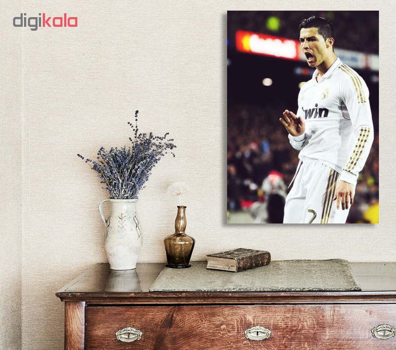 تابلو شاسی گالری استاربوی طرح کریستیانو رونالدو مدل Football 2