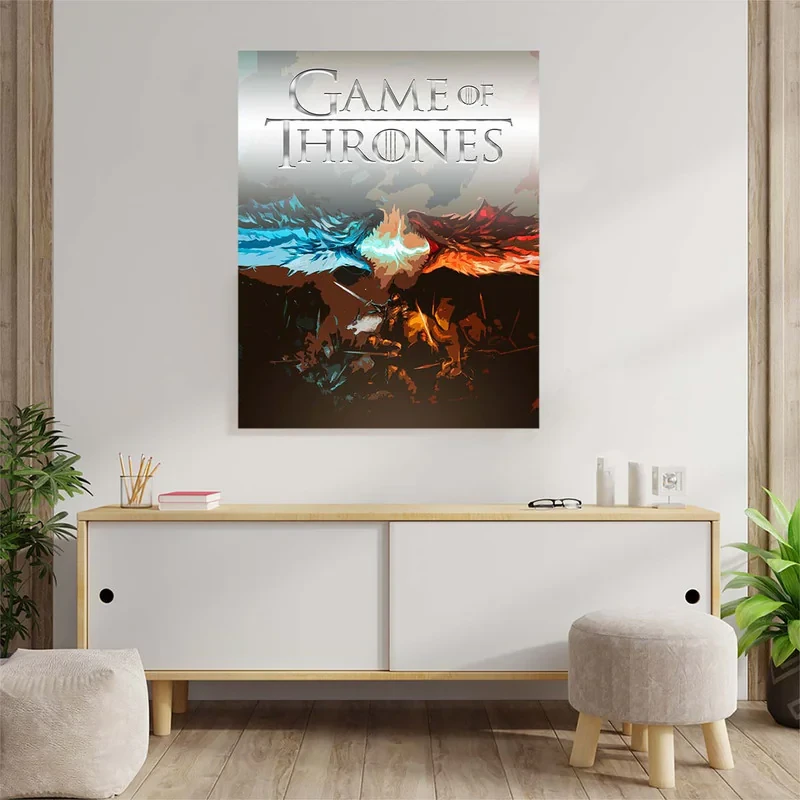 تابلو شاسی مدل Game of Thrones کد S-2285