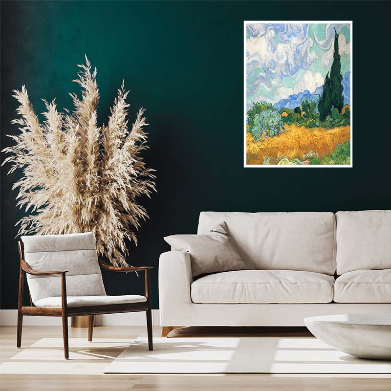 پوستر کارنيکا طرح نقاشی‌های ون‌گوگ Van Gogh Paintings کد 21265 مجموعه 8 عددی