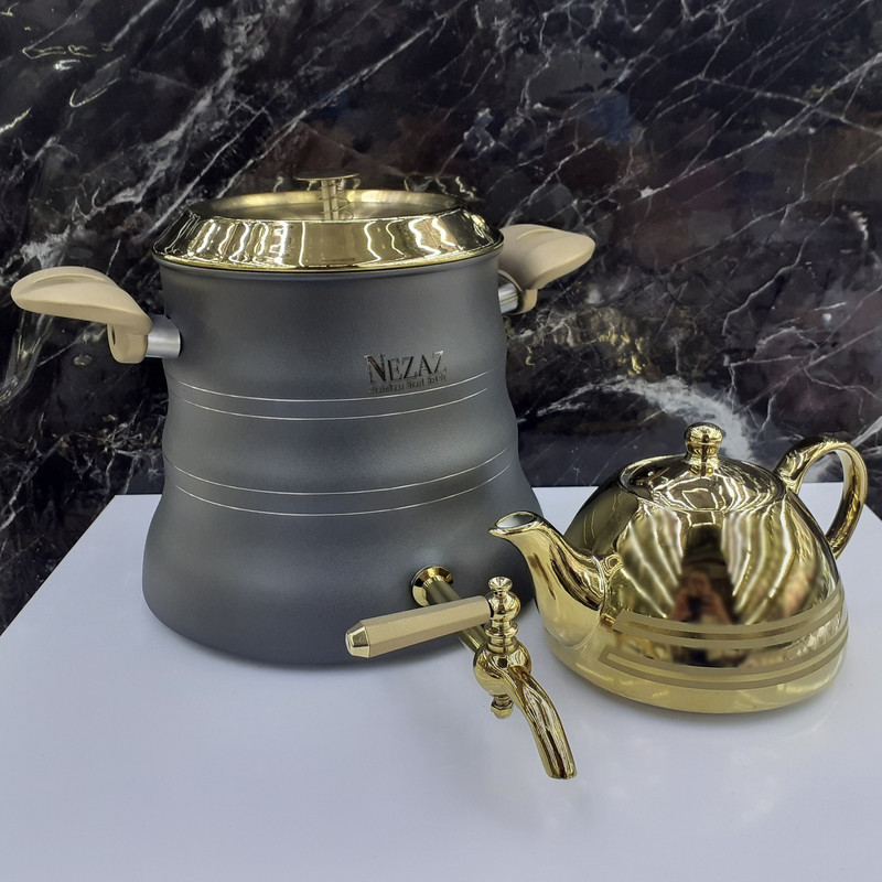 ست کتری و قوری نزاز کد 3026