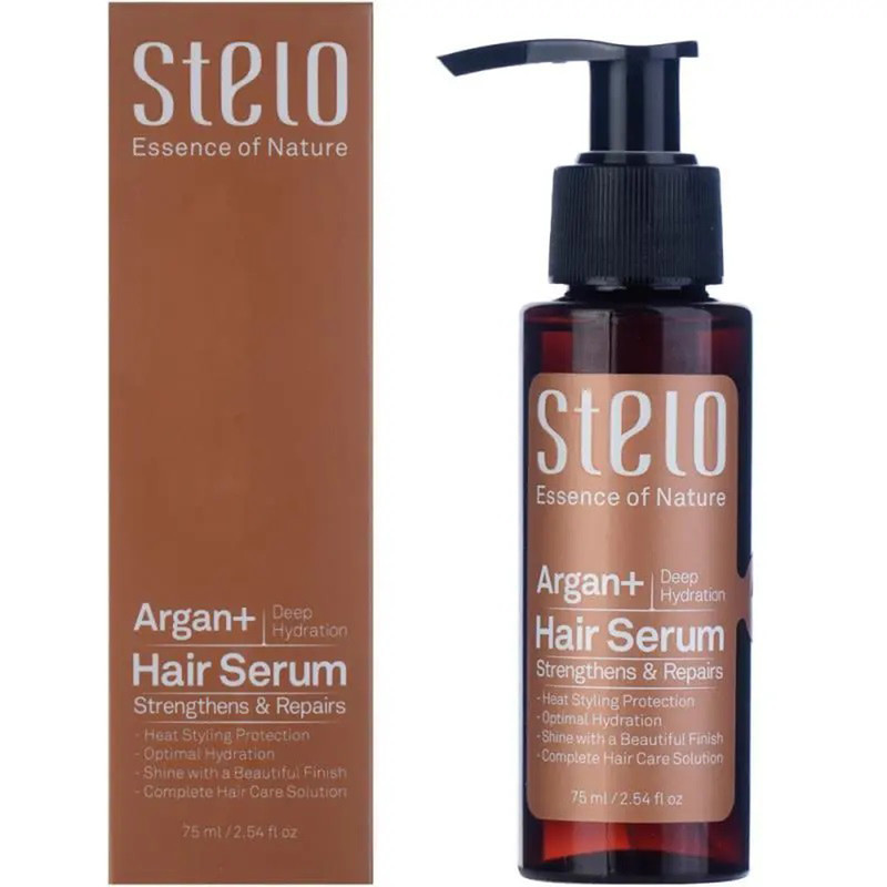 سرم مو استلو مدل +Argan حجم 75 میلی لیتر