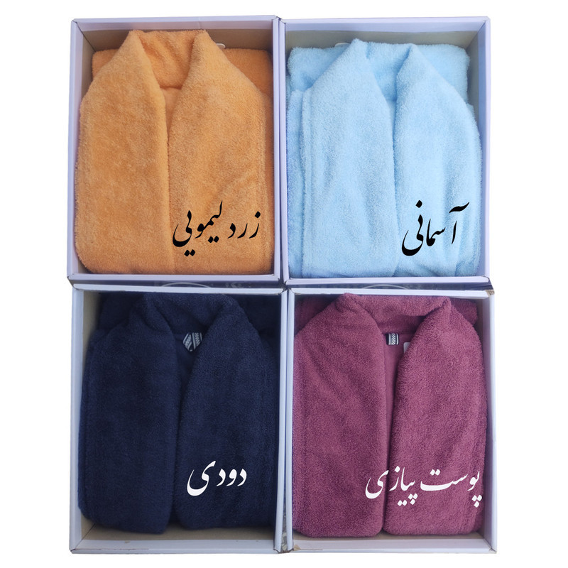 حوله پالتویی مدل نانوتوئل سایز ۱۲۵ مناسب برای قد ۱۵۵ تا ۱۸۰ سانتی متر