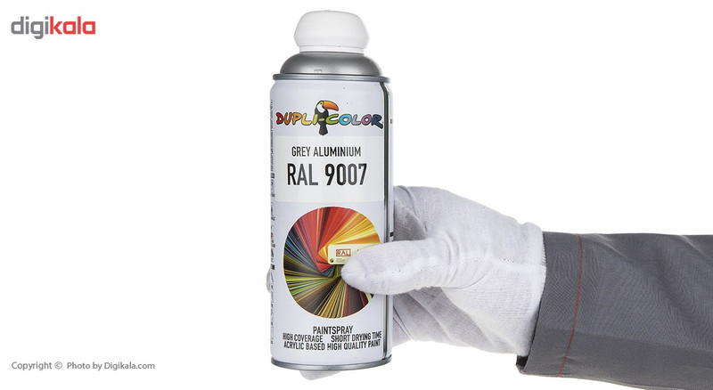 اسپری رنگ طوسی دوپلی کالر مدل RAL 9007 حجم 400 میلی لیتر