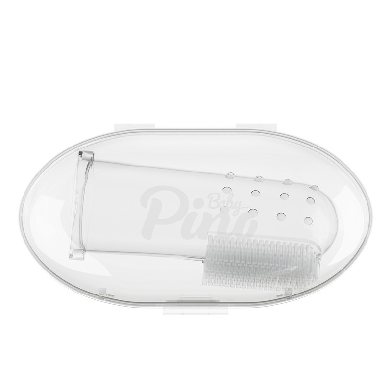 مسواک انگشتی  کودک پینو بیبی مدل Soft Silicone