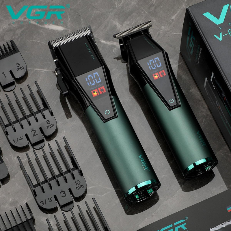 ست ماشین اصلاح موی صورت و بدن وی جی ار مدل V-677