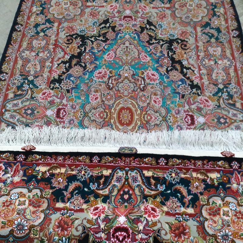 فرش دستبافت زرع و نیم سالاری کد 4056