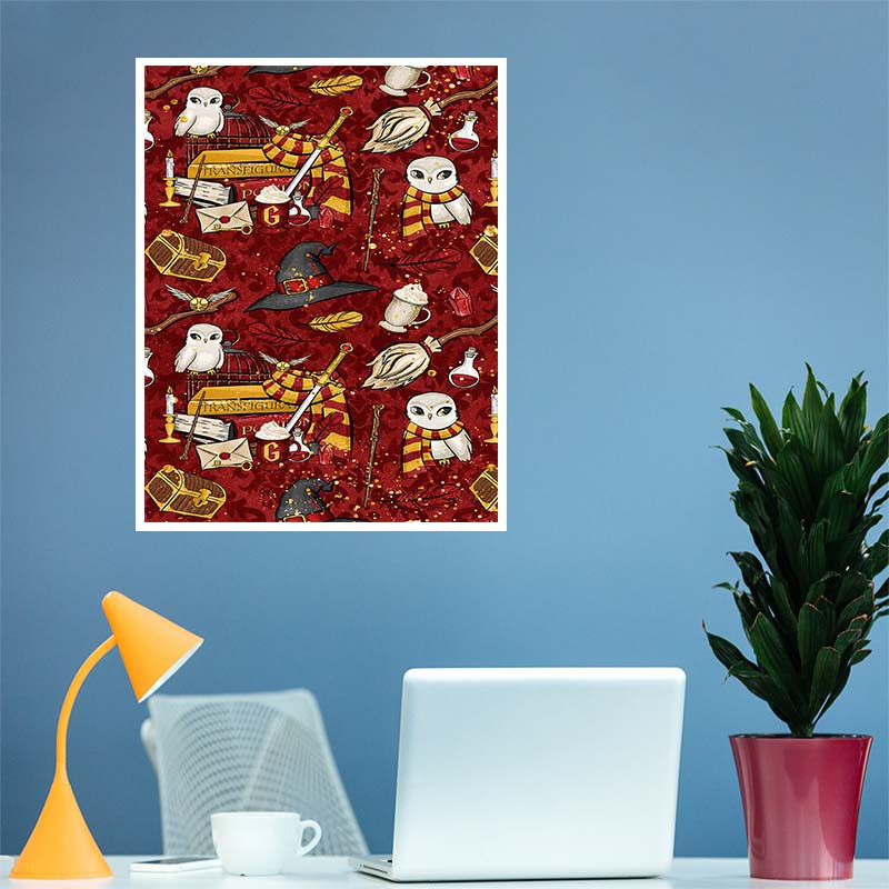 پوستر کارنيکا طرح هری پاتر Harry Potter کد 55060 مجموعه 8 عددی