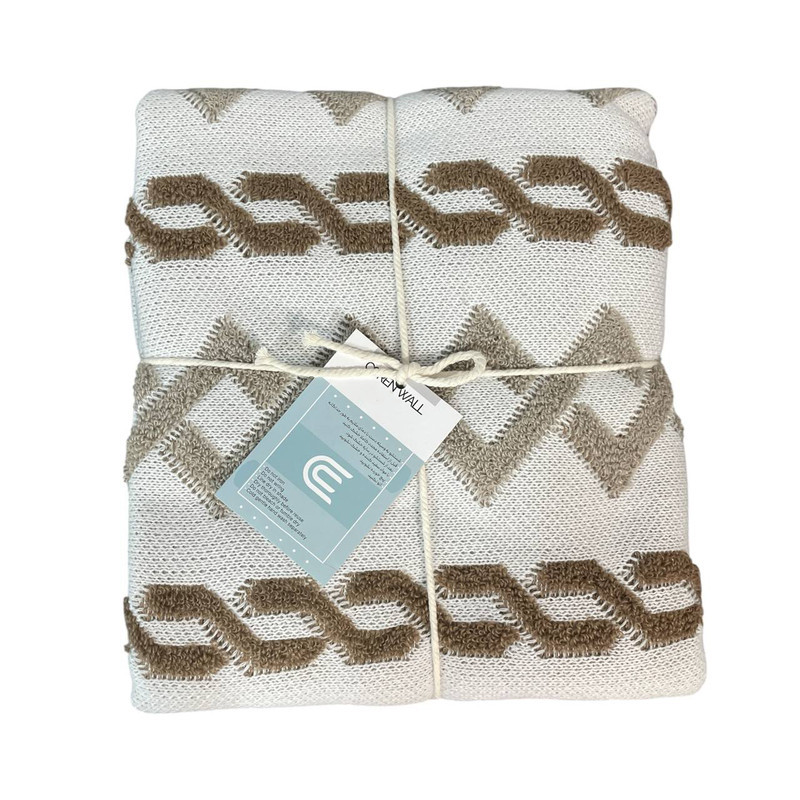 شال مبل و تخت مدل کرونوال پانچی سایز 140x180 سانتی متر