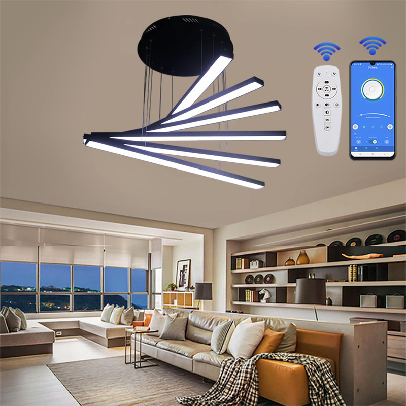 لوستر مدل مدرن سرو آویز کد SC6