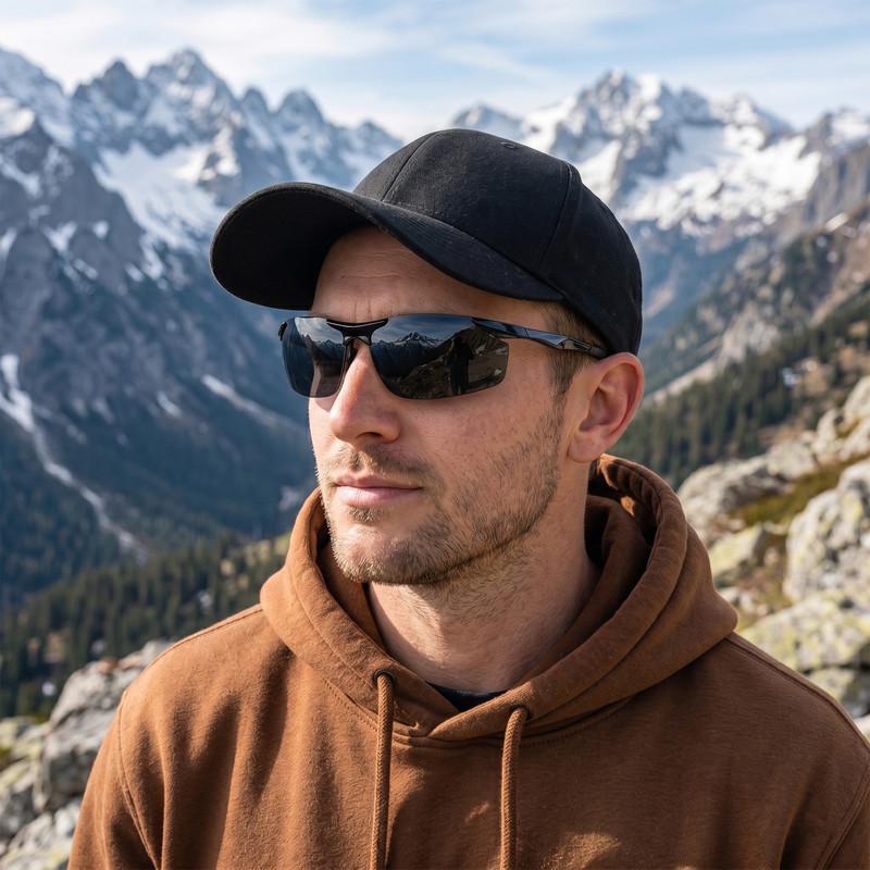 عینک ورزشی مدل 8179 Polarized Metal مناسب برای انواع ورزش‌ها
