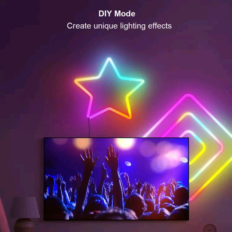 ریسه مدل نئون فلکسی RGB-IC App طول 5 متر