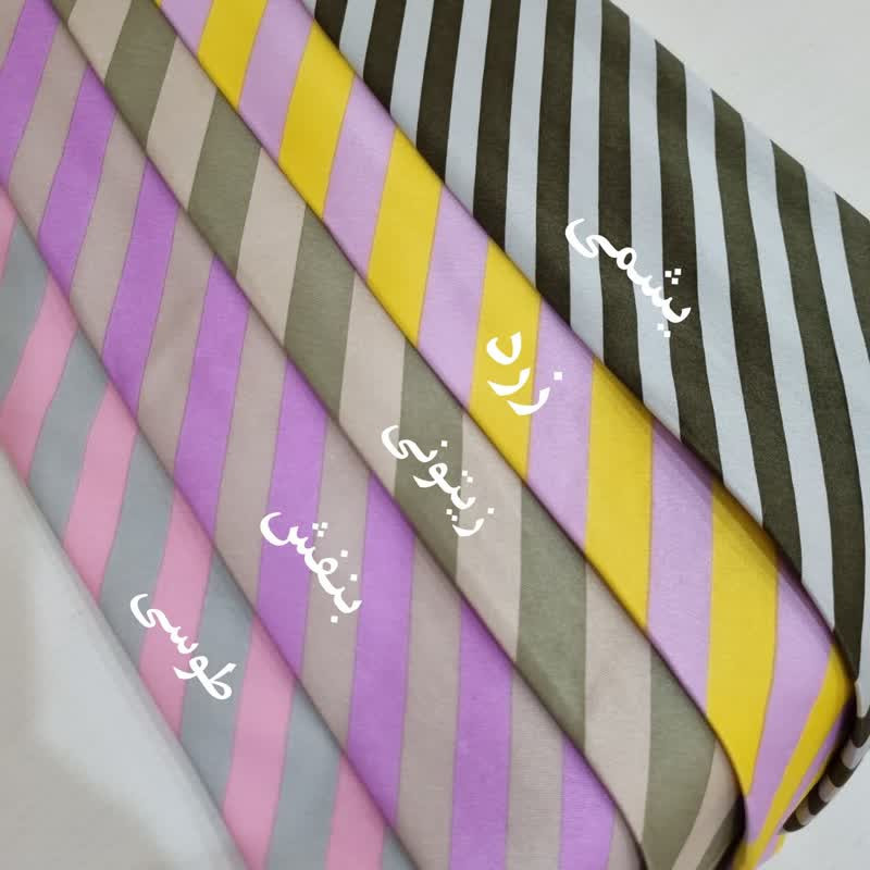 کراوات مردانه مدل راه راه کد 30