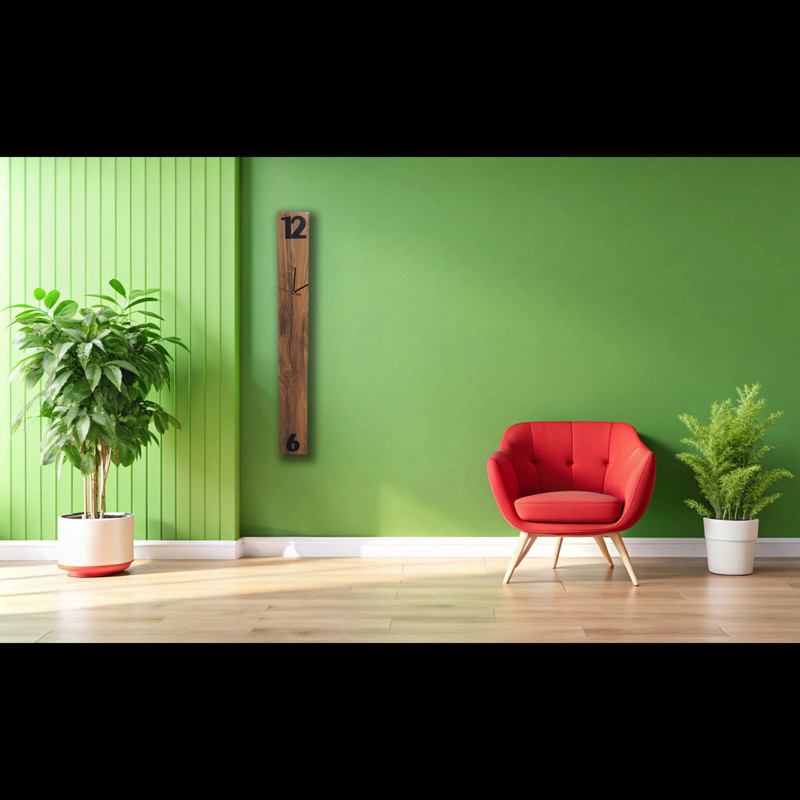 ساعت دیواری عقربه‌ای با نشانگر عددی مدل مینیمال آرمونیا