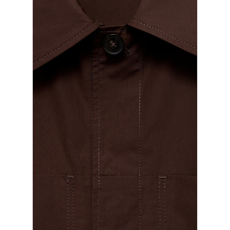 کت پاییزه مردانه مانگو مدل PURE COTTON
