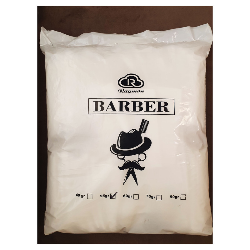 حوله یکبار مصرف رایمن مدل barber سایز 75x40 سانتی متر بسته 100 عددی
