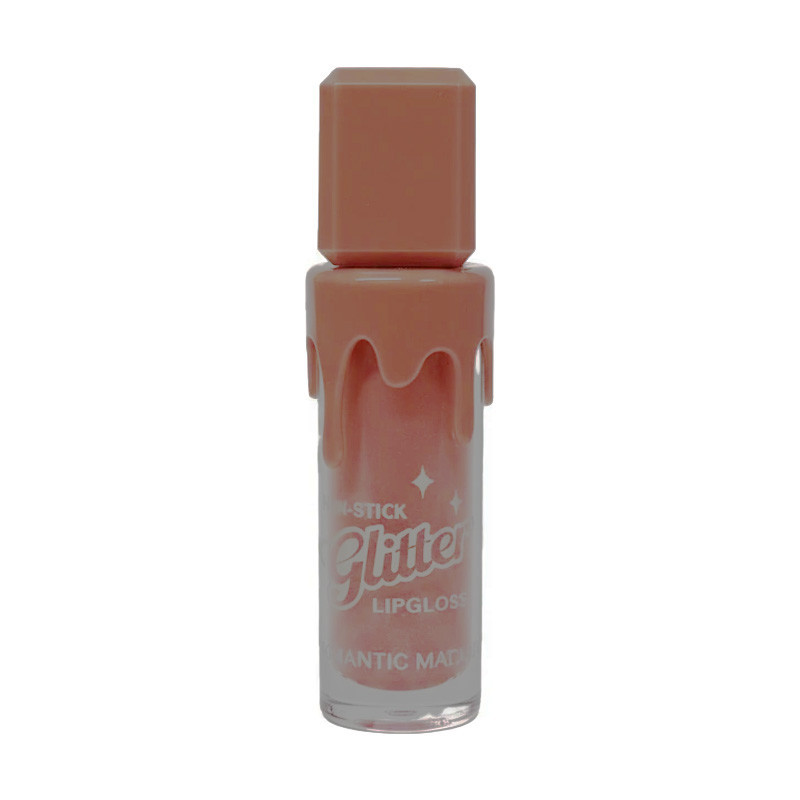 رژ لب مایع اکلیلی رومانتیک میت مدل Glitter شماره 171