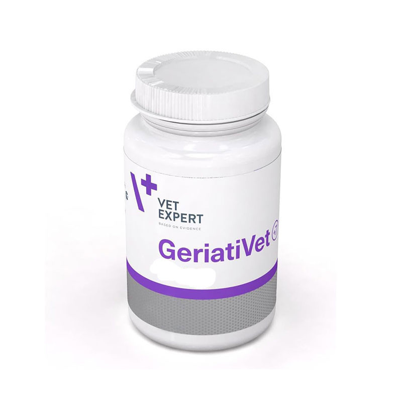 قرص مکمل گربه مسن وت اکسپرت مدل GeriatiVet Cat بسته 60 عددی
