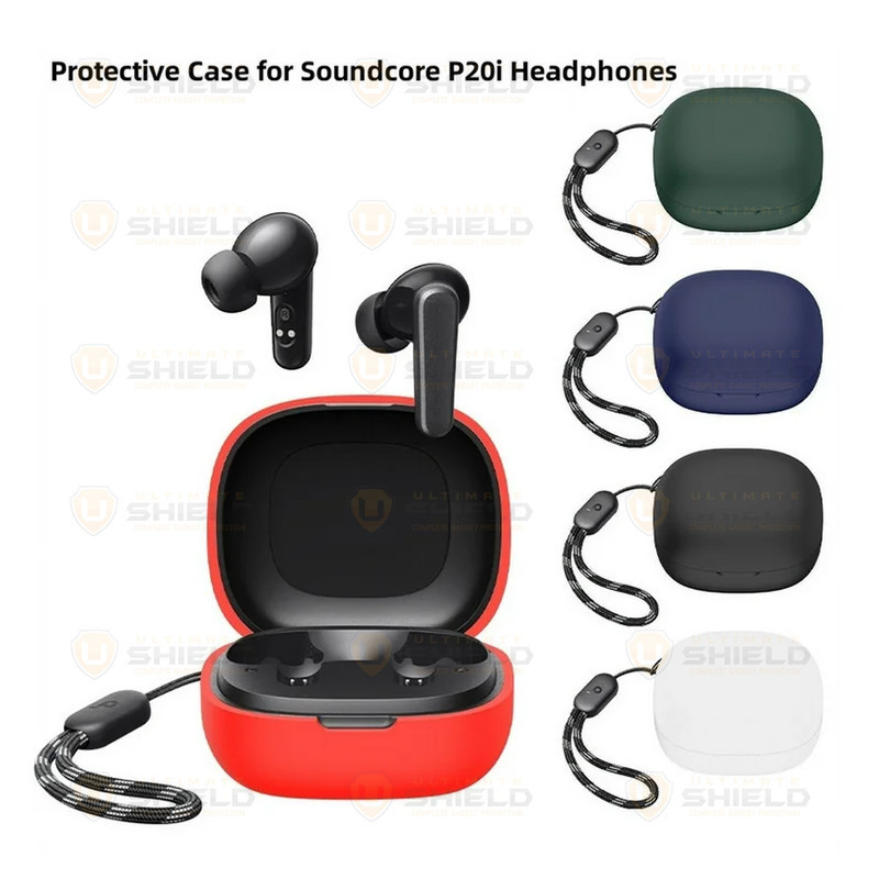 کاور آلتیمیت شیلد مدل Silicone UL مناسب برای کیس هدفون بی‌سیم انکر Soundcore P20i