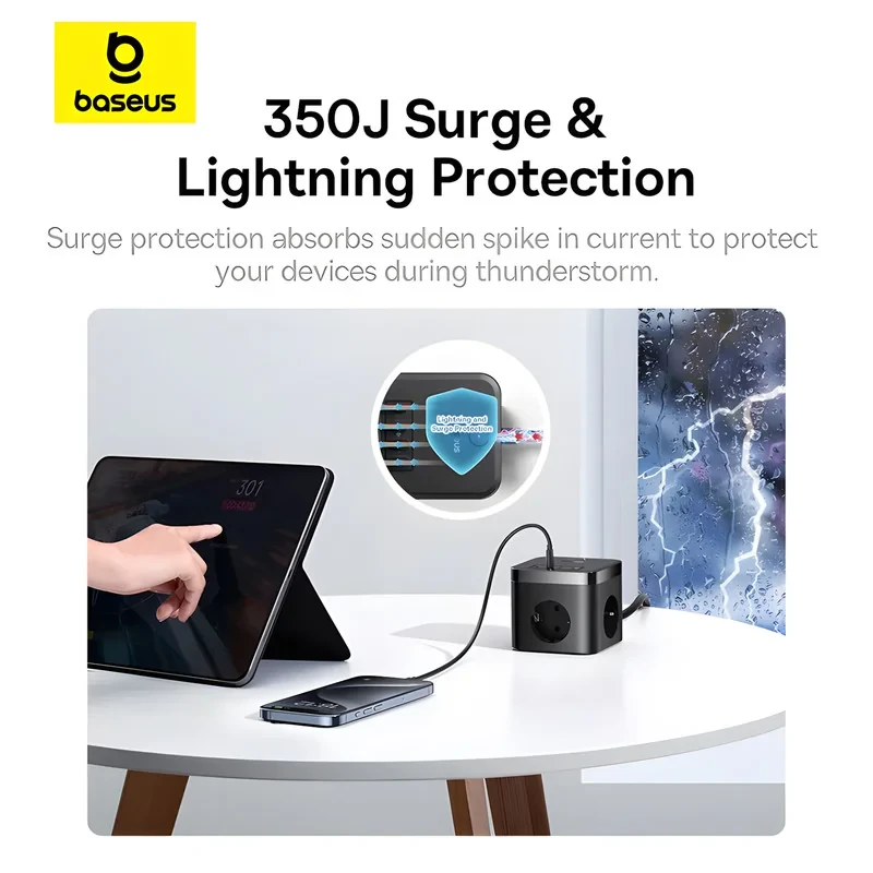 چندراهی برق بیسوس مدل B-E117 30W