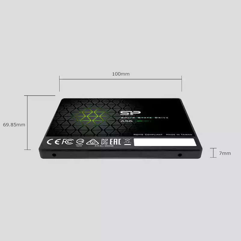 اس اس دی اینترنال SATA III سیلیکون پاور مدل Ace A56 ظرفیت 256 گیگابایت