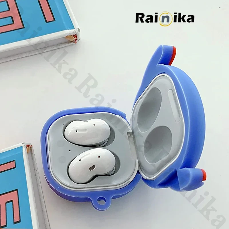 کاور رینیکا مدل Buds Little Donkey مناسب برای کیس هدفون بی سیم سامسونگ Galaxy Buds Live  Buds Pro  buds 2  buds 2 pro  Fe