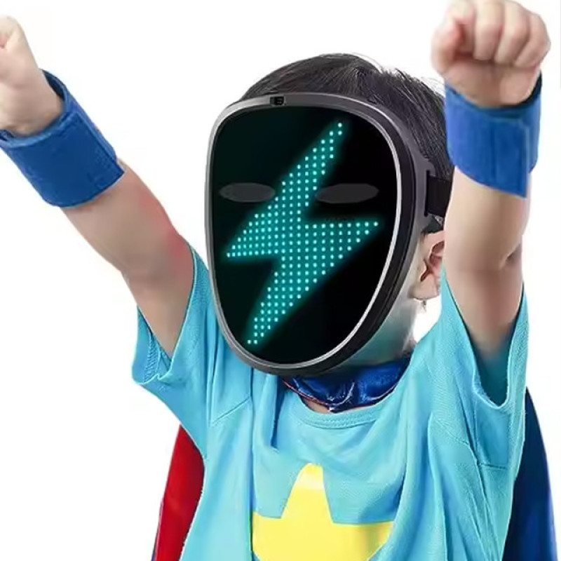 ماسک ایفای نقش هوشمند مدل شاینینگ کد  Child Shining-2121 RGB
