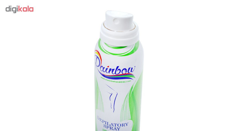 اسپری موبر بدن رینبو مدل Depilatory حجم 150 میلی لیتر مجموعه 6 عددی
