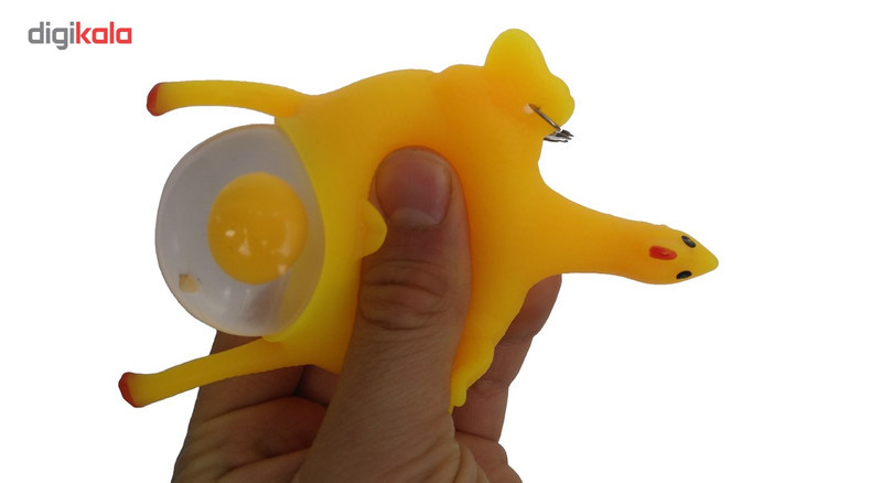 مرغ تخم گذار ضد استرس مدل Chicken Squishy