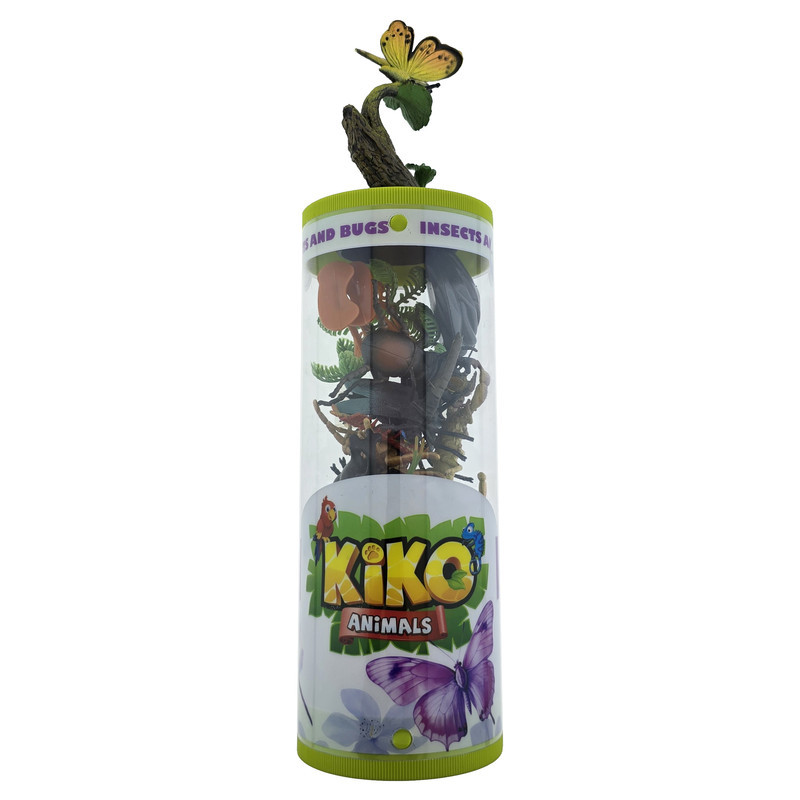 فیگور مدل حشرات کد KIK-001 ارتفاع 4 سانتی‌متر مجموعه 15 عددی