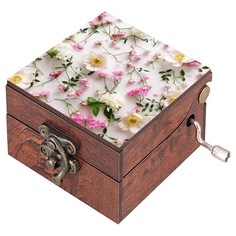 جعبه موزیکال مدل گل کد N281