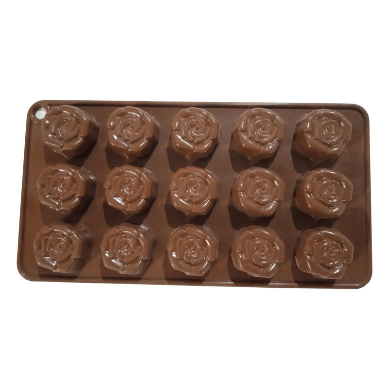 قالب شکلات مدل گل رز k45