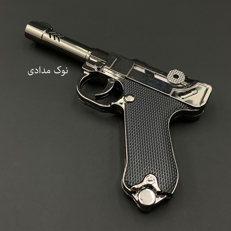 فندک مدل تفنگ یوزی دستی کد DKD-1216