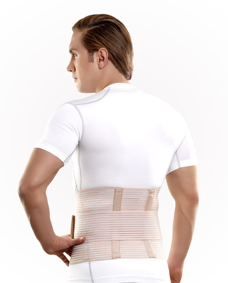 شکم بند طبی پاک سمن مدل Superior Elastic With Bar سایز XXXL