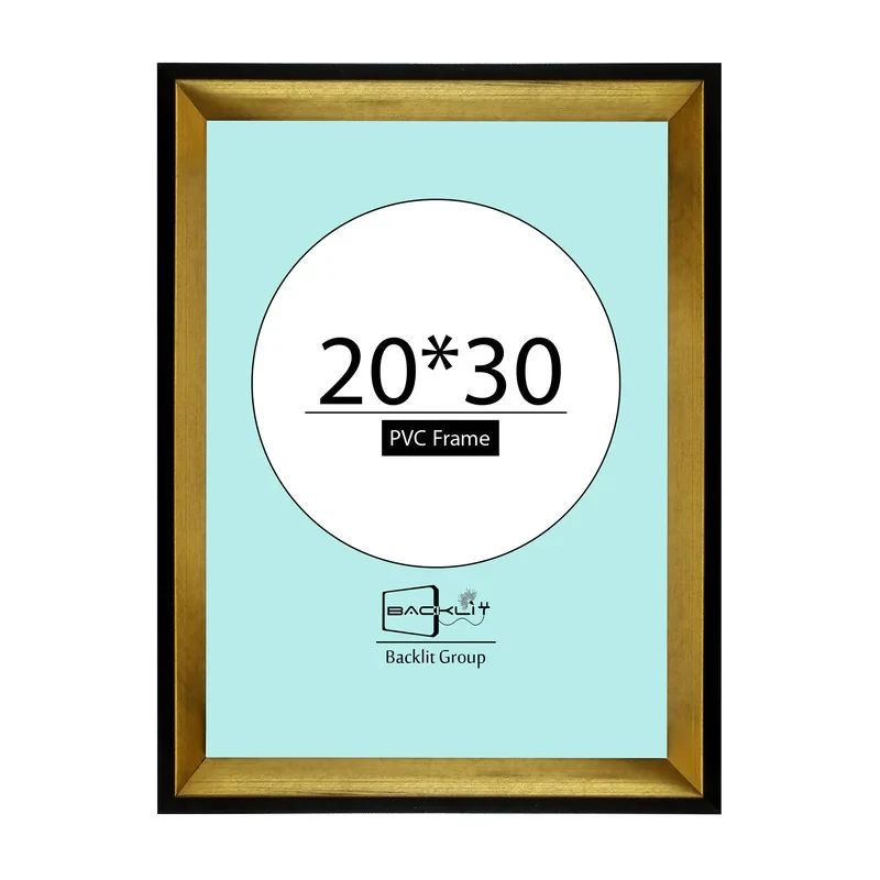 قاب عکس بکلیت مدل دیواری دورنگ 20x30-208