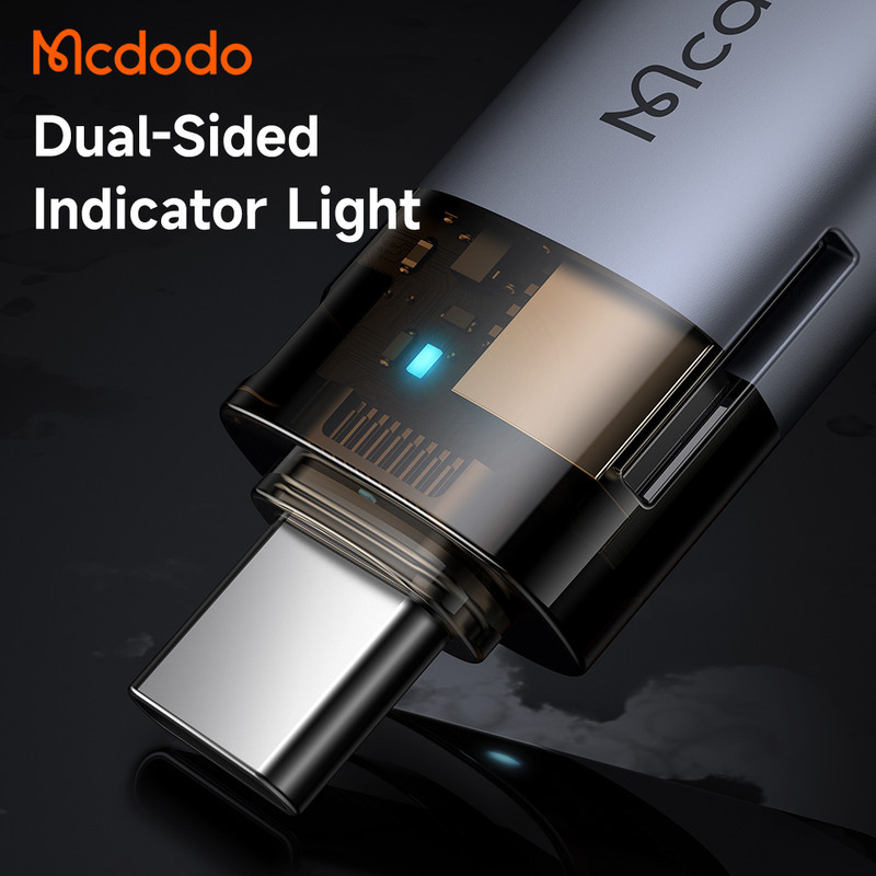 مبدل USB-A  Micro SD به USB-C مک دودو مدل OT-7600
