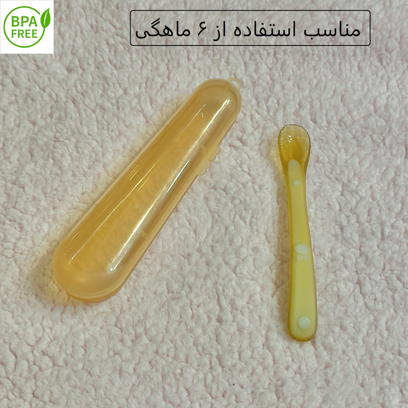قاشق کودک مدل سیلیکون کد 2025