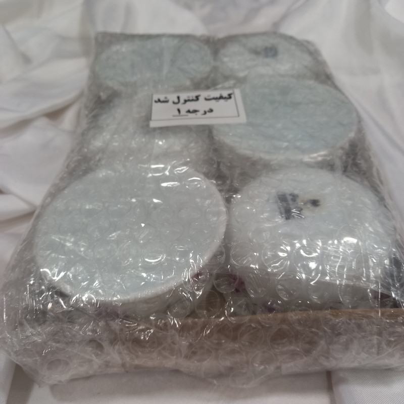 پیاله پارس اپال مدل 124 درجه یک بسته 6 عددی
