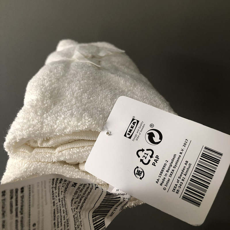 حوله ایکیا مدل VAGSJON سایز 70x140 سانتی متر