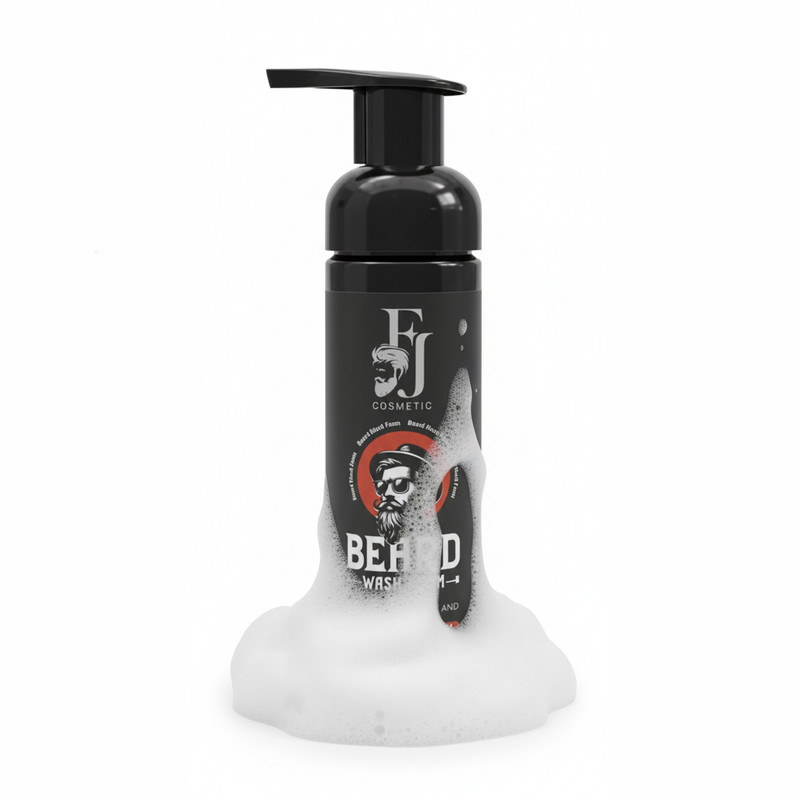 شامپو شست و شوی ریش و سبیل افجه مدل BEARD-WfA مناسب برای انواع مو حجم 150 میلی لیتر