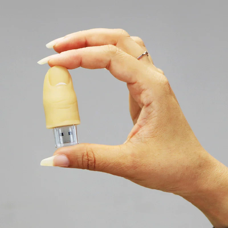 فلش مموری طرح انگشت مدل Ul-Finger01 ظرفیت 128 گیگابایت