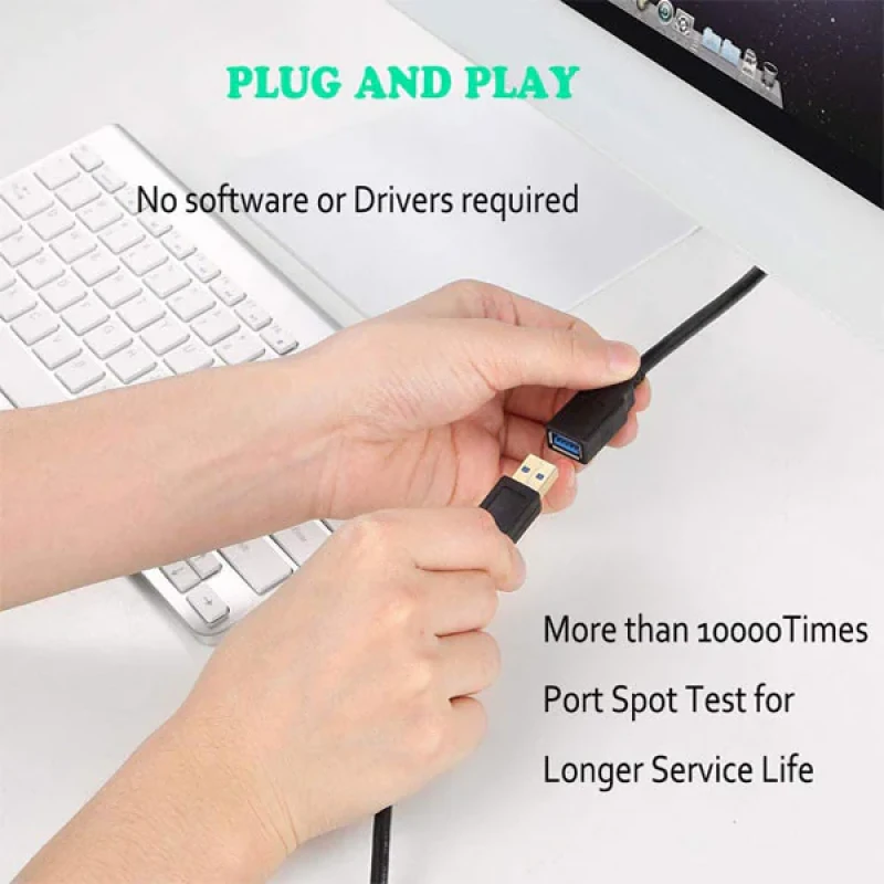 کابل افزایش طول USB3.0 دی نت مدل DA-30 طول 3 متر
