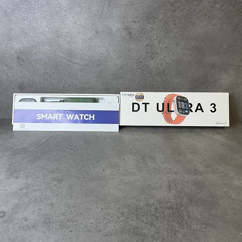 ساعت هوشمند 2.2 اینچی دی تی نامبر وان مدل  DT ULTRA 3 با بند سیلیکونی