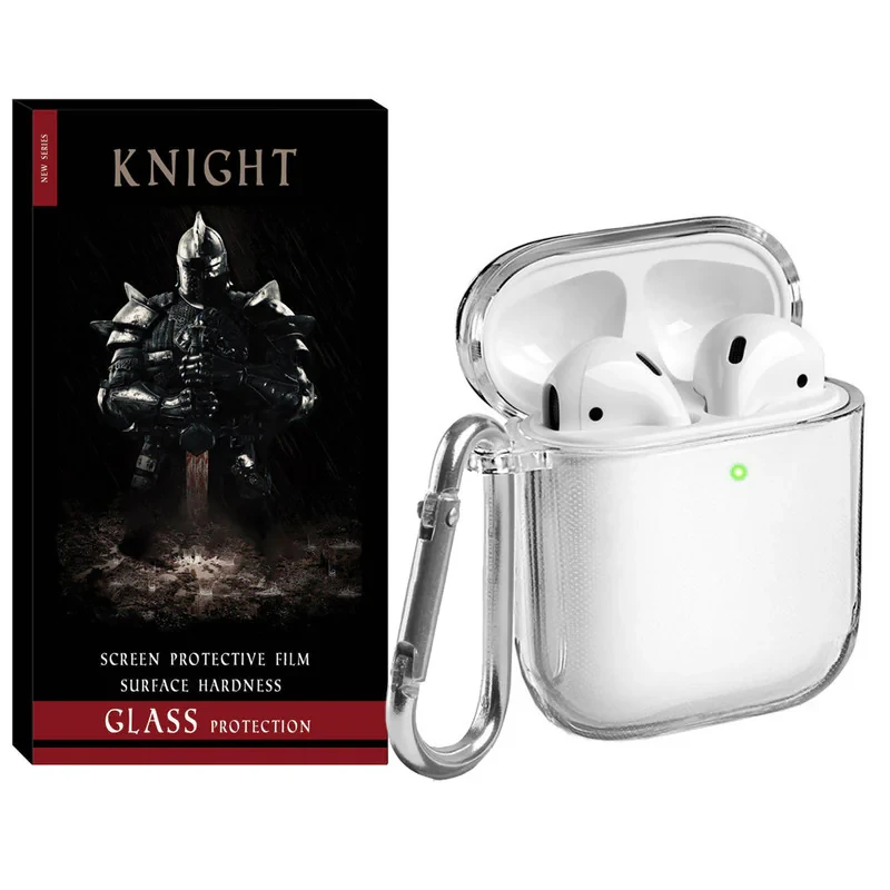 کاور نایت مدل Clear-KT مناسب برای کیس اپل ایرپاد Airpods 1  Airpods 2