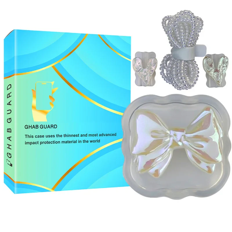 محافظ کابل قاب گارد مدل ADMO به همراه محافظ شارژر دیواری 20 وات مناسب برای گوشی موبایل اپل مجموعه 5 عددی