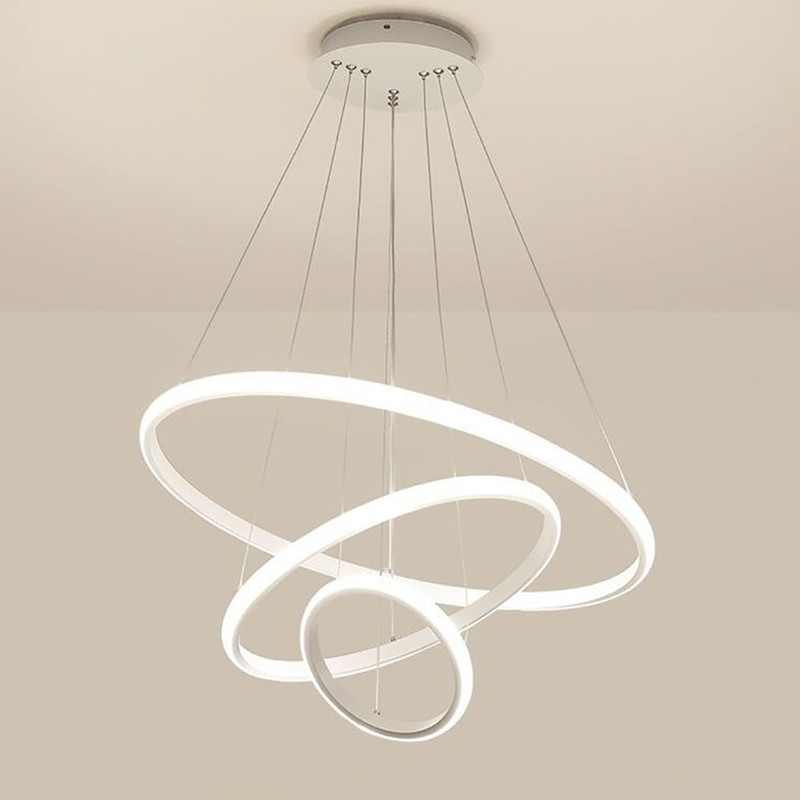 لوستر  چشمه نور مدل مدرن کد FA66023H-WT